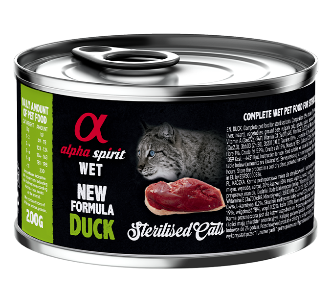 STERILIZED CATS QUAIL WET FOOD (85gr)