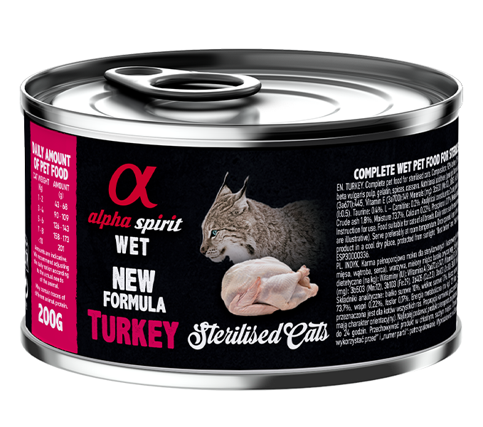 STERILIZED CATS QUAIL WET FOOD (85gr)