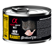 STERILIZED CATS RABBIT WET FOOD (85gr)