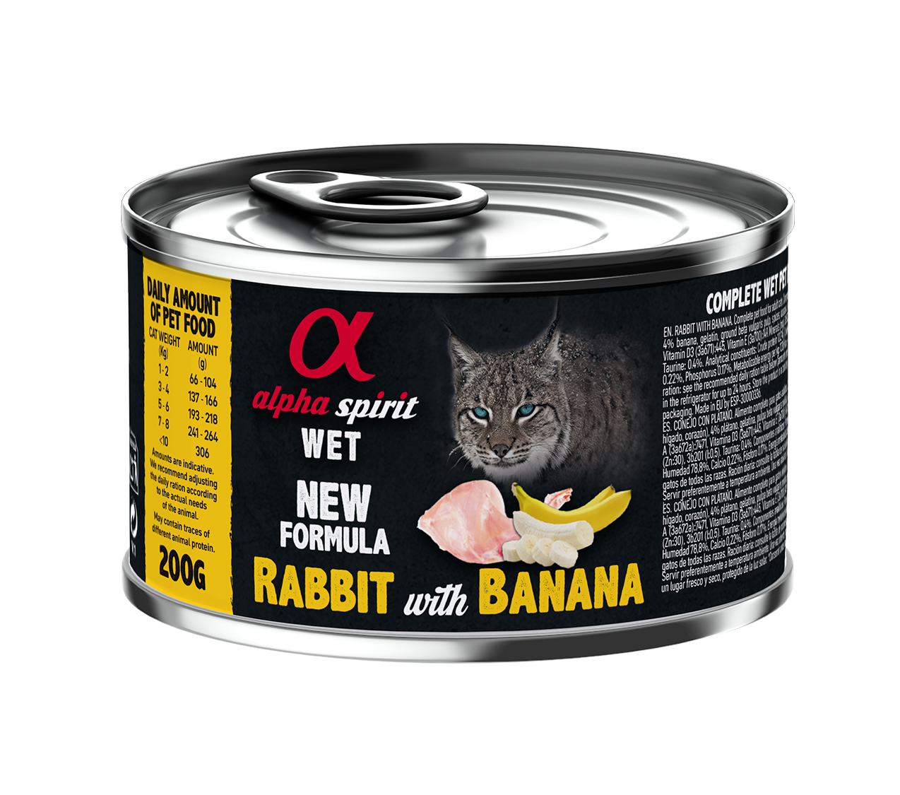 ALPHA SPIRIT SOFT FOOD MULTIPROTEIN Adulto (Semi-Humedo) – Banana-Pet