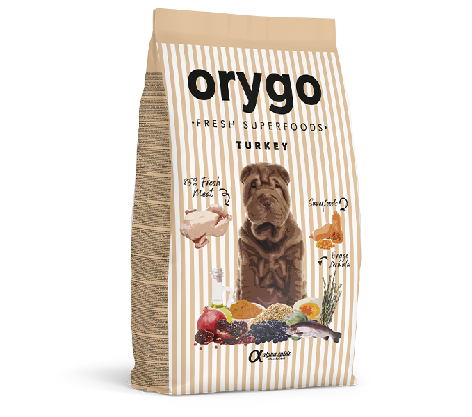 ORYGO - ALIMENTO PAVO CON CALABAZA